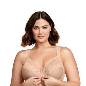 New Glamorise WonderWire Front-Closure Underwire Bra 1245